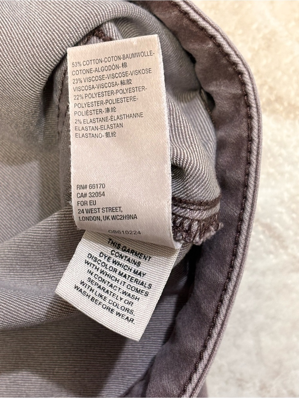 We The Free By Free People Just Float On Dusty Purple Flare Jeans Size 27 - Picture 8 of 10